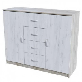 Комод КМ 555-М Спальня Басса Дуб крафт в Междуреченском - mezhdurechenskij.mebel-tymen.ru | фото