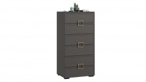 Комод «Стелла» Серый вулкан, Фон серый в Междуреченском - mezhdurechenskij.mebel-tymen.ru | фото