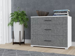 Комод Victor Белый-бетон в Междуреченском - mezhdurechenskij.mebel-tymen.ru | фото