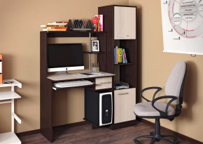 Компьютерный стол Дебют с пеналом в Междуреченском - mezhdurechenskij.mebel-tymen.ru | фото