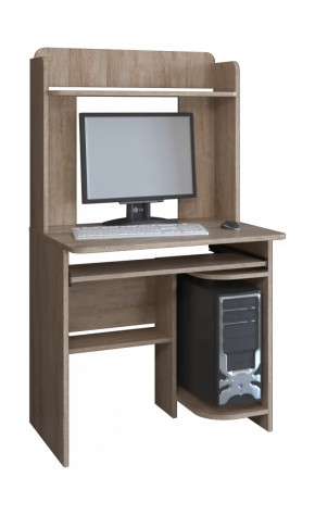 Компьютерный стол КЛ №5.5 Дуб баррик в Междуреченском - mezhdurechenskij.mebel-tymen.ru | фото