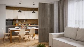 Комплект реечных перегородок Баттл Рок в Междуреченском - mezhdurechenskij.mebel-tymen.ru | фото