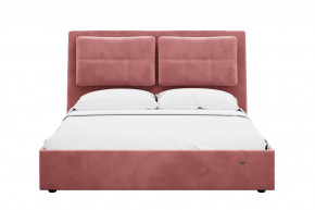 Кровать 1600 Эстер 311 Велюр Ультра коралл в Междуреченском - mezhdurechenskij.mebel-tymen.ru | фото