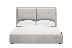 Кровать 1800 Эстер 311 Велюр Ультра Смог в Междуреченском - mezhdurechenskij.mebel-tymen.ru | фото