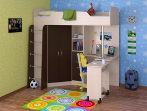 Кровать-чердак Теремок-1 в Междуреченском - mezhdurechenskij.mebel-tymen.ru | фото