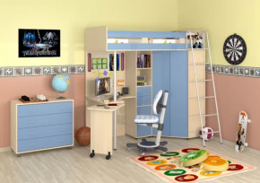 Кровать-чердак Теремок-М85 в Междуреченском - mezhdurechenskij.mebel-tymen.ru | фото