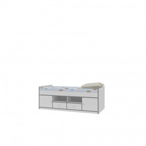 Кровать Дельта-Сильвер 19.01 в Междуреченском - mezhdurechenskij.mebel-tymen.ru | фото