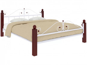 Кровать Диана Lux plus белая в Междуреченском - mezhdurechenskij.mebel-tymen.ru | фото