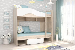 Кровать двухъярусная Галактика в Междуреченском - mezhdurechenskij.mebel-tymen.ru | фото