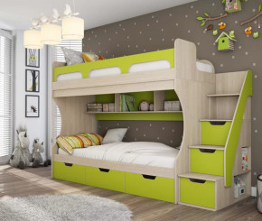 Кровать двухъярусная "Киви" №1 в Междуреченском - mezhdurechenskij.mebel-tymen.ru | фото