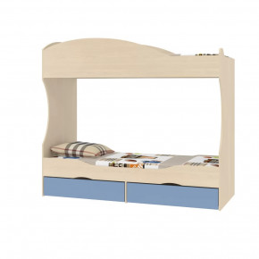 Кровать двухъярусная с лестницей Дельта-20 в Междуреченском - mezhdurechenskij.mebel-tymen.ru | фото