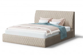Кровать Хилтон, 2000*1200 мм, бежевый в Междуреченском - mezhdurechenskij.mebel-tymen.ru | фото