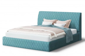 Кровать Хилтон, 2000*1400 мм, бирюзовый в Междуреченском - mezhdurechenskij.mebel-tymen.ru | фото