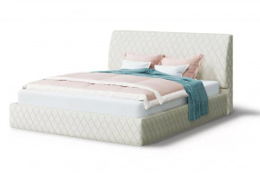 Кровать Хилтон, 2000*1400 мм, серо-белый в Междуреченском - mezhdurechenskij.mebel-tymen.ru | фото