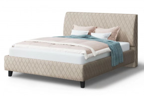 Кровать Хилтон, 2000*1600 мм, бежевый в Междуреченском - mezhdurechenskij.mebel-tymen.ru | фото