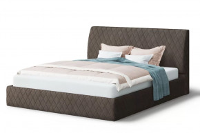 Кровать Хилтон, 2000*1600 мм, коричневый в Междуреченском - mezhdurechenskij.mebel-tymen.ru | фото