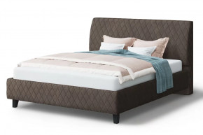 Кровать Хилтон, 2000*1800 мм, коричневый в Междуреченском - mezhdurechenskij.mebel-tymen.ru | фото
