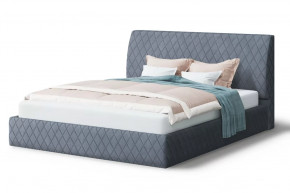 Кровать Хилтон, 2000*1800 мм, серый в Междуреченском - mezhdurechenskij.mebel-tymen.ru | фото