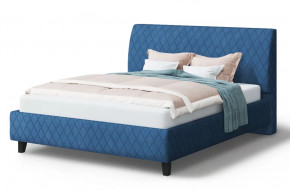 Кровать Хилтон, 2000*1800 мм, синий в Междуреченском - mezhdurechenskij.mebel-tymen.ru | фото