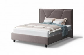 Кровать Ингрид, 1800*2000 мм, на опорах, кофе в Междуреченском - mezhdurechenskij.mebel-tymen.ru | фото