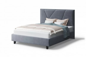 Кровать Ингрид, 1800*2000 мм, на опорах, серый в Междуреченском - mezhdurechenskij.mebel-tymen.ru | фото