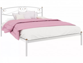 Кровать Каролина белая в Междуреченском - mezhdurechenskij.mebel-tymen.ru | фото