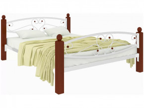 Кровать Каролина Lux plus белая в Междуреченском - mezhdurechenskij.mebel-tymen.ru | фото