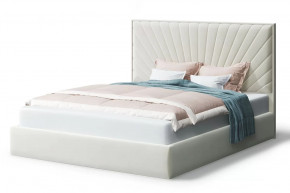 Кровать Леона, 2000*1200 мм, серо-белый в Междуреченском - mezhdurechenskij.mebel-tymen.ru | фото