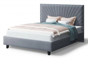 Кровать Леона, 2000*1200 мм, серый в Междуреченском - mezhdurechenskij.mebel-tymen.ru | фото