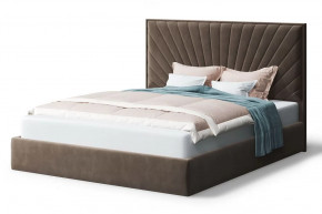 Кровать Леона, 2000*1400 мм, коричневый в Междуреченском - mezhdurechenskij.mebel-tymen.ru | фото