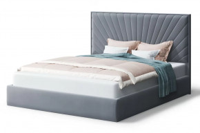 Кровать Леона, 2000*1400 мм, серый в Междуреченском - mezhdurechenskij.mebel-tymen.ru | фото