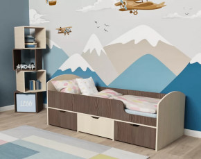 Кровать Малыш Мини Винтерберг, Дуб молочный Ярофф в Междуреченском - mezhdurechenskij.mebel-tymen.ru | фото