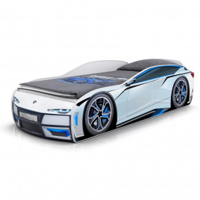 Кровать-машина Little Kiddy с объемным бампером в Междуреченском - mezhdurechenskij.mebel-tymen.ru | фото