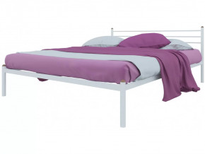 Кровать Милана белая в Междуреченском - mezhdurechenskij.mebel-tymen.ru | фото