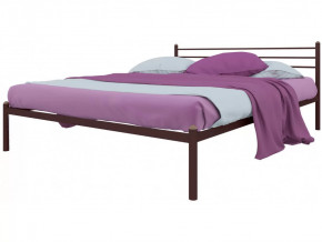 Кровать Милана коричневая в Междуреченском - mezhdurechenskij.mebel-tymen.ru | фото