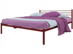 Кровать Милана красная в Междуреченском - mezhdurechenskij.mebel-tymen.ru | фото