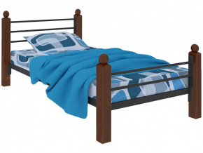 Кровать Милана мини Lux Plus чёрная в Междуреченском - mezhdurechenskij.mebel-tymen.ru | фото