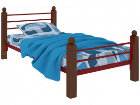 Кровать Милана мини Lux Plus красная в Междуреченском - mezhdurechenskij.mebel-tymen.ru | фото