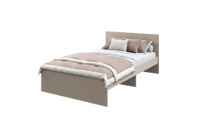 Кровать "МОНА" 2000*1200мм, (без матраса), ЛДСП кашемир (ламели) в Междуреченском - mezhdurechenskij.mebel-tymen.ru | фото