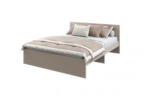 Кровать "МОНА" 2000*1600мм, (без матраса), ЛДСП кашемир (ламели) в Междуреченском - mezhdurechenskij.mebel-tymen.ru | фото