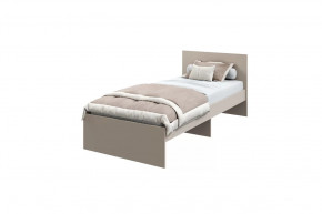 Кровать "МОНА" 2000* 900мм, (без матраса), ЛДСП кашемир (ламели) в Междуреченском - mezhdurechenskij.mebel-tymen.ru | фото