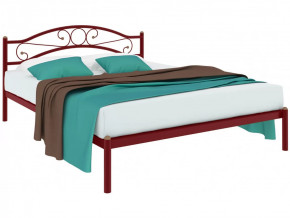 Кровать Надежда красная в Междуреченском - mezhdurechenskij.mebel-tymen.ru | фото