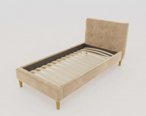 Кровать Пайли 900 Бежевый в Междуреченском - mezhdurechenskij.mebel-tymen.ru | фото