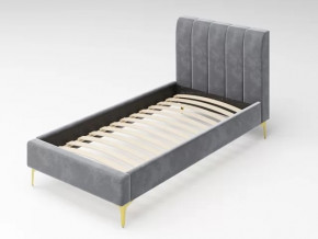 Кровать Рошаль 900 Серый в Междуреченском - mezhdurechenskij.mebel-tymen.ru | фото