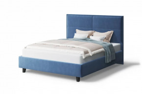 Кровать Скай, 1200*2000 мм, на опорах, синий в Междуреченском - mezhdurechenskij.mebel-tymen.ru | фото