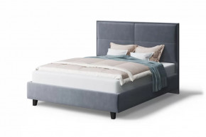 Кровать Скай, 1400*2000 мм, на опорах, серый в Междуреченском - mezhdurechenskij.mebel-tymen.ru | фото
