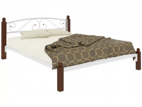 Кровать Вероника Lux белая в Междуреченском - mezhdurechenskij.mebel-tymen.ru | фото