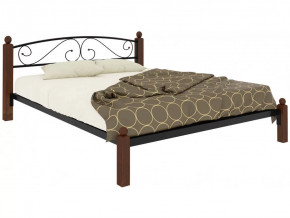 Кровать Вероника Lux чёрная в Междуреченском - mezhdurechenskij.mebel-tymen.ru | фото