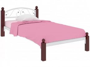 Кровать Вероника Мини Lux белая в Междуреченском - mezhdurechenskij.mebel-tymen.ru | фото