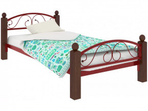 Кровать Вероника Мини Lux Plus красная в Междуреченском - mezhdurechenskij.mebel-tymen.ru | фото